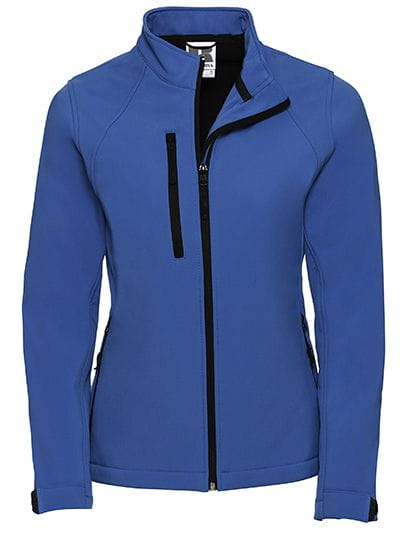 Ladies` Softshell Jacket Azure Blue