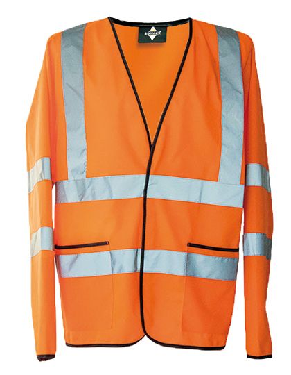 Light Weight Hi-Viz Jacket EN ISO 20471 Class 3 Signal Orange