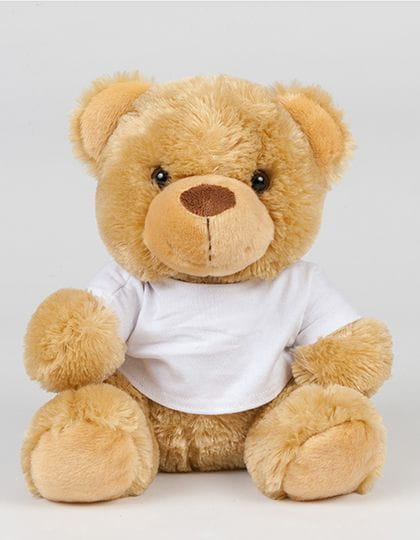 Bear in a T-Shirt Brown