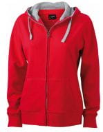 Ladies` Lifestyle Zip-Hoody