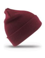 Junior Woolly Ski Hat Burgundy