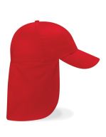 Junior Legionnaire Style Cap Classic Red