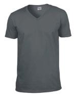 Softstyle® V-Neck T-Shirt Charcoal (Solid)
