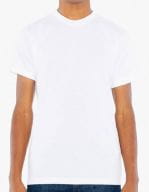 Unisex Poly-Cotton Short Sleeve Crew Neck T-Shirt White