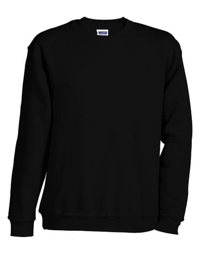 Round Sweat Heavy Black