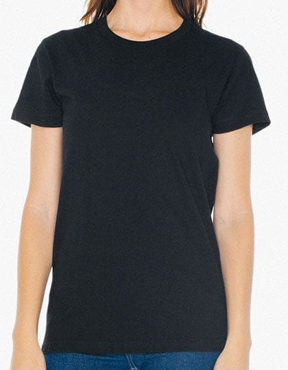 Women`s Fine Jersey T-Shirt Black