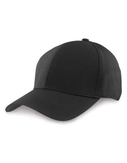 Tech Performance Soft Shell Cap Black