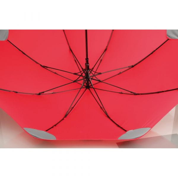 PULLA. Regenschirm mit automatischer Öffnung Rot