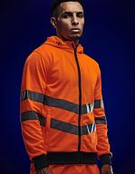 Hi-Vis Pro FZ Extol Stretch Hoodie Jacket