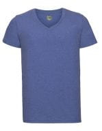 Men`s V-Neck HD T Blue Marl