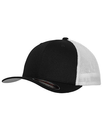 Flexfit Mesh Trucker 2-Tone Cap Black / White