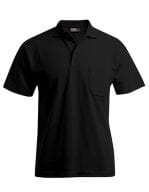 Men`s Heavy Polo Pocket Black