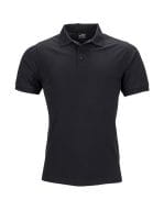 Men`s Elastic Polo Piqué Black