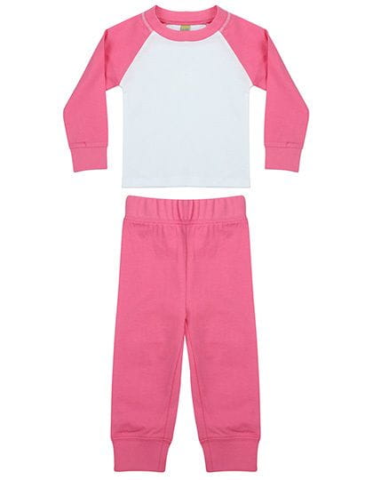 Children`s Pyjamas Candyfloss Pink / White