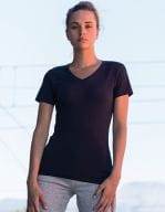 Women`s Feel Good Stretch V-Neck T