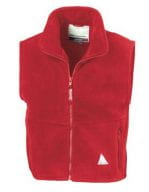 Youth Polartherm Bodywarmer Red Youth Polartherm Bodywarmer Red