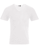 V-Ausschnitt T-Shirt (Slim Fit) - Promodoro