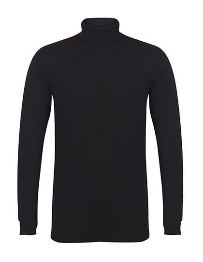 Men`s Feel Good Roll Neck Top Black