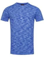 Seamless Raglan T-Shirt King Blue Melange
