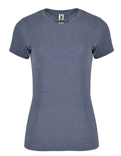 Fox Woman T-Shirt Heather Denim 255