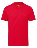 Men`s Slub T-Shirt Red