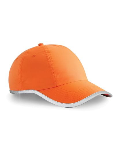 Enhanced-Viz Cap Fluorescent Orange