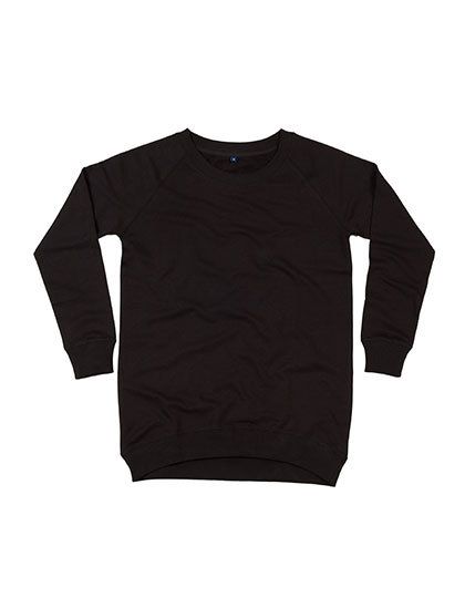 Women`s Long Length Sweat Black