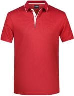 Men`s Polo Stripe Red / White