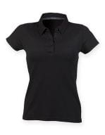 Women`s Fashion Polo Black