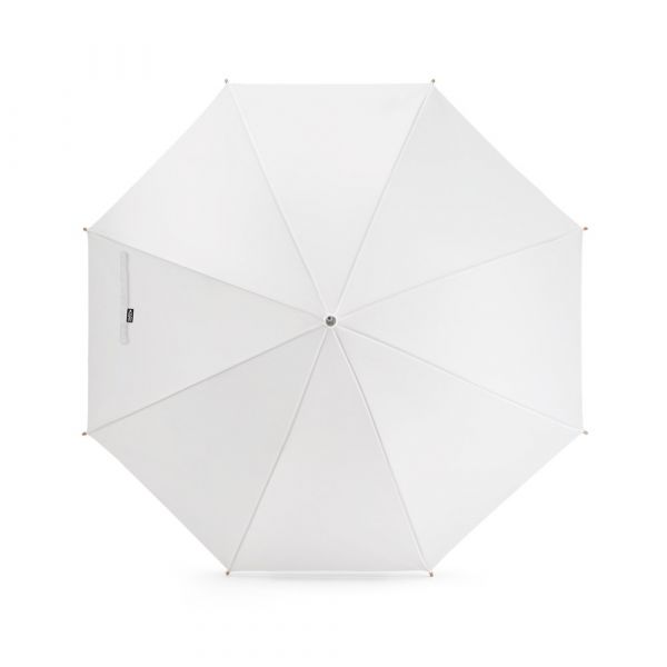 APOLO. Regenschirm aus RPET Weiß
