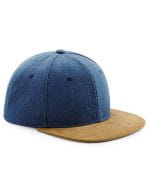 Suede Peak Snapback