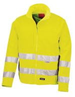 High-Viz Soft Shell Jacket Fluorescent Yellow