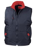 Ripstop Gilet Navy / Red