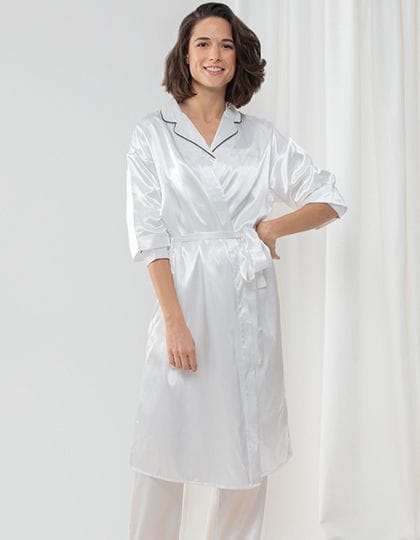 Ladies Satin Robe