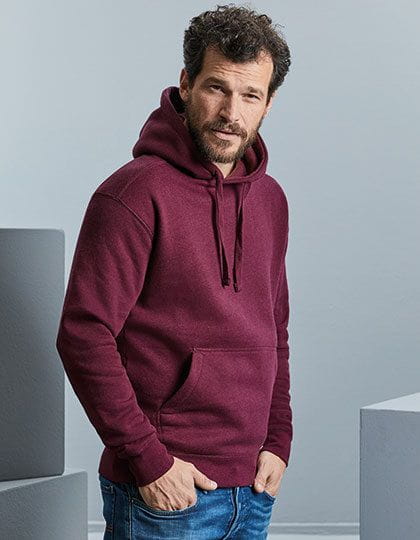 Men`s Authentic Melange Hooded Sweat