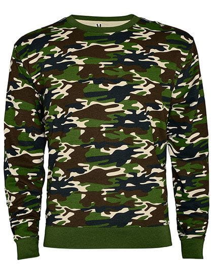 Malone Sweatshirt Camouflage Forest 232