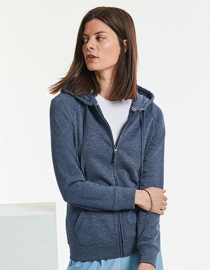 Ladies` HD Zipped Hood Sweat