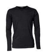 Long Sleeve Interlock Tee Black