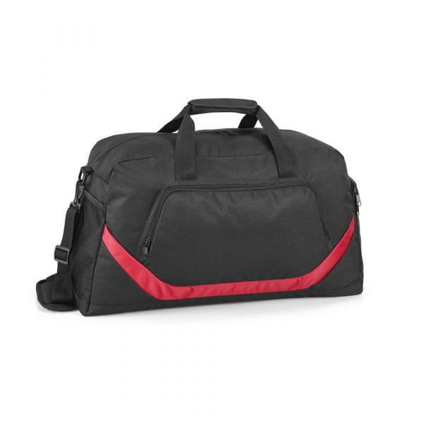 DETROIT. Sporttasche aus 300D und 1680D Rot